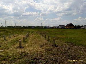 Фундамент под дом из бруса с. Кривополянье, Чаплыгинский район