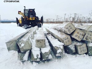 Фундамент для дома из бруса в деревне Садыково