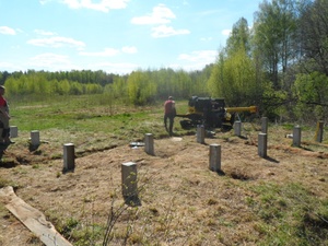 Фундамент для каркасного дома в Козьмодемьянске