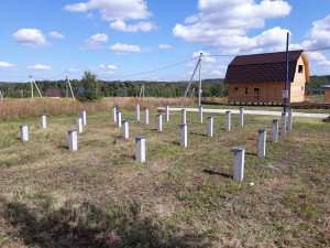Фундамент на забивных Ж/Б сваях под ключ за 1 день! (Богородский р-он, с.Шумилово)
