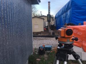 Фундамент под крыльцо и гараж в СНТ Дружба