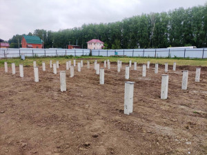Фундамент под дом на жб сваях