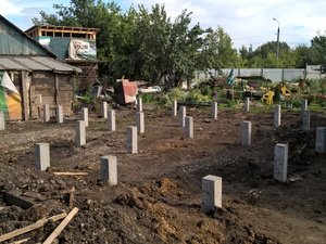 Фундамент для каркасного дома в Челябинске