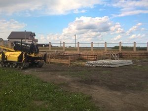 Фундамент под ростверк веранды в Челябинске