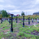 Фундамент на забивных железобетнных сваях под каркасный дом в Карелии