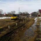 Фундамент на забивных ж/б сваях для дома из газосиликатных блоков в селе Доброе Липецкой области от компании 35FS