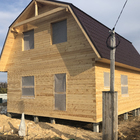 Фундамент для двухэтажного дома из профилированного бруса в с. Полянка