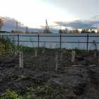 Фундамент на жб сваях для бани с крыльцом