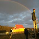 Фундамент на забивных ж/б сваях для деревянного дома деревня Ахтырка на Ярославском шоссе от компании 35FS