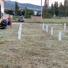 Фундамент на забивных ж/б сваях для маленького дома из бруса в селе Заречное Симферопольского района республика Крым от компании 35FS