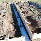 Фундамент на забивных ж/б сваях с бетонным ростверком для дома из газоблока в деревне Лудорвай, Удмуртия от компании 35FS