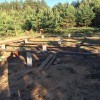 Фундамент на забивных ж/б сваях для бани из бруса в деревне Стёпаново Вологодской области от  компании 35FS