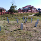 Фундамент для двухэтажного дома из бруса в поселке Зональная Станция, Томской области