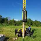 Сваи под ростверк для двухэтажного дома из бруса с террасой