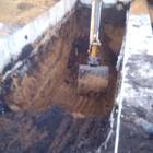 Фундамент на забивных ж/б сваях с бетонным ростверком для хозяйственной постройки из бруса с гаражом и подвалом в городе Грязи Липецкой области от компании 35FS