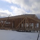 Фундамент на забивных ж/б сваях для каркасного дома в Урочище Лососиное  Прионежского района республики Карелия от компании 35FS