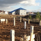 Фундамент на забивных ж/б сваях с бетонным ростверком для каркасного дома в поселке Рассоха, Екатеринбург от компании 35FS