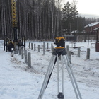 Фундамент на забивных ж/б сваях для дома, бани и хозяйственного блока из каркаса в СНТ Горняк, Екатеринбург от компании 35FS