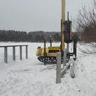 Фундамент на забивных ж/б сваях для пирса в КП Чистые Ручьи, Екатеринбург от компании 35FS