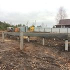 Фундамент на забивных ж/б сваях с бетонным ростверком для двухэтажного каркасного дома в деревне Макарово, Удмуртия от компании 35FS