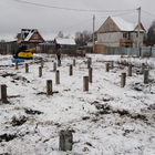 Фундамент двухэтажного дома в Томске