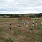 Фундамент на забивных ж/б сваях для каркасного дома в деревне Каменное, Удмуртия от компании 35FS