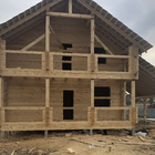 Фундамент двухэтажного дома в селе Зоркальцево