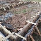 Фундамент на забивных ж/б сваях с бетонным ростверком для дома из газоблока в деревне Лудорвай, Удмуртия от компании 35FS