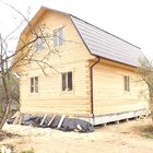 Фундамент на забивных ж/б сваях с бетонным ростверком  для дома из бруса в Твери от компании 35FS