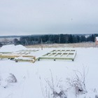 Фундамент на забивных ж/б сваях для каркасного дома в деревне Каменное, Удмуртия от компании 35FS