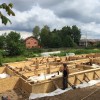 Фундамент на забивных ж/б сваях в комбинации с висячим ростверком для дома в Череповце от компании 35FS