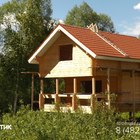 фундамент на забивных ж/б сваях для бани из профилированного бруса в Тверской области от компании 35FS