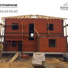 фундамент на забивных ж/б сваях в комбинации с монолитным ростверком для коттеджа в Тверской области от компании 35FS