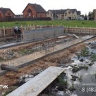 фундамент на забивных ж/б сваях в комбинации с монолитным ростверком для коттеджа в Тверской области от компании 35FS