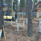 Фундамент для бани в с. Малей, Грязинский район, Липецкой области