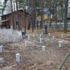 Фундамент для бани в с. Малей, Грязинский район, Липецкой области