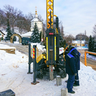 Фундамент для звонницы г. Липецк, Старо-Успенская церковь