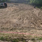 Фундамент на забивных ж/б сваях с бетонным ростверком для дома из газобетона с облицовкой в селе Доброе Липецкой области от компании 35FS