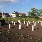 Фундамент на забивных ж/б сваях для быстровозводимых сооружений в поселке Аэропорт-2 Липецкой области от компании 35FS