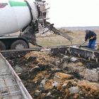 Фундамент на забивных ж/б сваях с бетонным ростверком для дома из газобетона с облицовкой в селе Новая Дубрава Липецкой области от компании 35FS