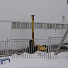 Фундамент на забивных ж/б сваях для пристройки к зданию в селе Боринское Липецкой области от компании 35FS