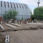 Фундамент под промышленное здание в посёлке Сырский рудник