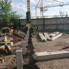 Фундамент под промышленное здание в посёлке Сырский рудник