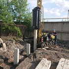 Фундамент под промышленное здание в посёлке Сырский рудник