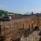 Свайный фундамент под ангар для хранения сельхоз-техники