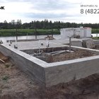 фундамент на забивных ж/б сваях в комбинации с монолитным ростверком для банного комплекса в Тверской области от компании 35FS