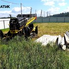 фундамент на забивных ж/б сваях для двух каркасных домов в деревне Тверской области от компании 35FS