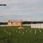 фундамент на забивных ж/б сваях для двух каркасных домов в деревне Тверской области от компании 35FS