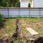 Фундамент на забивных ж/б сваях для гаража в селе Капитанщино, Липецкая область от компании 35FS