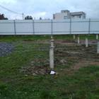 Фундамент на забивных ж/б сваях для дома в поселке Усть-Ижора Ленинградской области от компании 35FS